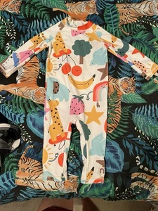 6-9 Months George Swimsuit And Hat Set - Picture 1 of 3