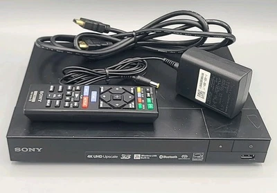 Reproductor Blu-ray Sony BDP-S6700 4K Upscaling 3D Wi-Fi con alimentación y control remoto probado Foto 1 de 4