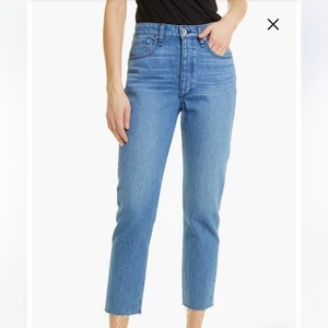 Rag & Bone Nina High Waist Ankle Cigarette Jeans Button Fly Gr. 27 - Bild 1 von 14
