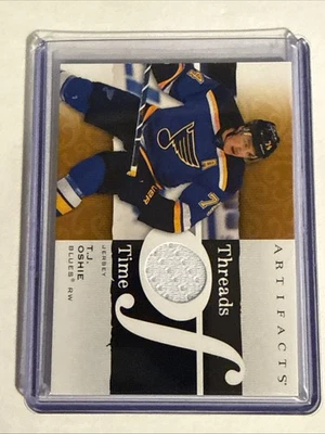 2021-22 Artifacts Threads of Time #TTTO T.J. Oshie - Image 1 of 2