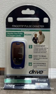Drive Medical MQ3000 Fingerspitze Pulsoximeter Monitor Puls- & Sauerstoffgehalt - Bild 1 von 5