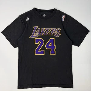 Adidas Kobe Bryant Los Angeles Lakers #24 NBA Camiseta Negra Para Hombre Talla M - Imagen 1 de 7