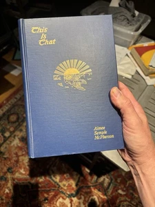 1923 THIS IS THAT 1st Edition Evangelist AIMEE SEMPLE McPHERSON Hardcover Sermon - Picture 1 of 8