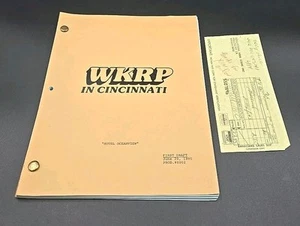 WKRP In Cincinnati "Hotel Oceanview" Original Script 1980 Television Show +paper - Picture 1 of 7