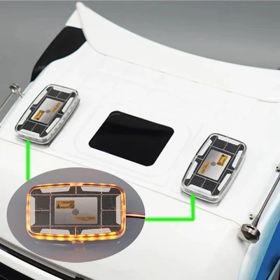 LED Rot Blau Und Gelbes Warnlichter Für 1/14 Tamiya RC LKW Sacnia 770S VOLVO  - Bild 1 von 4