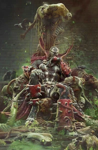 SPAWN PRESTIGE #132 VARIANTE VERGINE tedesca Comic Con BJÖRN BARENDS esclusiva 666 - Foto 1 di 1