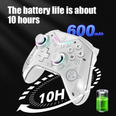 Für Android/IOS Wireless Controller RGB Lightning Programmierbar 600mAh & Turbo - Bild 1 von 4