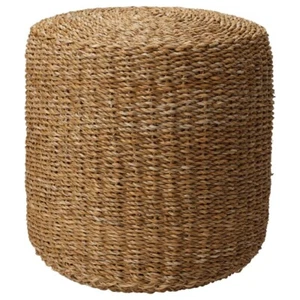 Pouf Rund Natur Ø40x38 cm Seegras - Bild 1 von 1