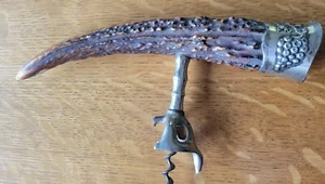 Sterling Silber Korkenzieher Hirschhorn John Hasselbring #156 - Bild 1 von 9