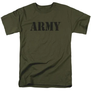 U.S. Army Army T Shirt Mens Licensed USA Military Tee Military Green - Picture 1 of 2