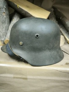 WW2 M40 German Helmet WWII M 40. Combat helmet.size 64 Free Shipping - Picture 1 of 18