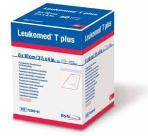 Leukomed T Plus 8cm x 10cm 50 Dressings - Picture 1 of 1