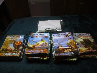 Yi Gao Lot of (10) Miniature Military Tanks Unassembled Kits Fight World Tank - Image 1 of 4