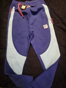 PUMA Dime Basketball Pants Mens Blue Size SMALL (RETAIL$75) FREESHIPPING - Picture 1 of 3