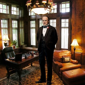 1/6 Godfather Office Diorama 15"x15" - Ideal For 1/6 Godfather Mafia Pacino MMS - Picture 1 of 4