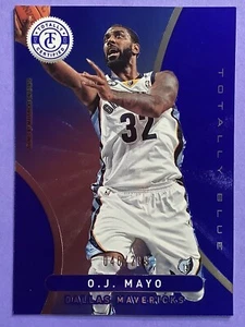 2012-13 Memphis Grizzlies Totalmente Azul/299 OJ Mayo #240 Totalmente Certificado - Imagen 1 de 2