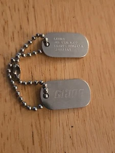GI JOE DOG TAGS ACCESSORY FOR 12" ACTION FIGURE 1/6 SCALE 1:6 21st Century - Picture 1 of 1