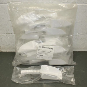 (10) Burkle Sampling Scoops 5378-1013, 250 mL, White Polystyrene, EXP 05/2024 - Picture 1 of 6