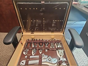 Vintage**RARE**USA PROKIT Tool Kit Briefcase w/4 Complete Boards**With Keys*** - Picture 1 of 15
