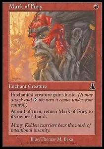 *MRM* FR/VF 4x Marque de la fureur / Mark of Fury MTG UDS - Picture 1 of 1