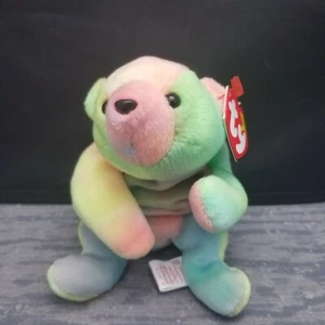 Ty Beanie Babys im Ruhestand Sammy Batikbär Sammlerstück Spielzeug - Bild 1 von 7