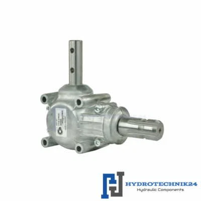 HYDROTECHNIK24 Winkelgetriebe für Düngerstreuer 1:1 Zapfwellenleistung Zapfwelle