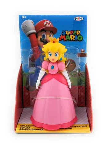 Nintendo Super Mario Princess Peach 2.5" Inch Toy Figure Jakks Collectible Cover