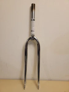 Pyramid 26" Mountain Bike Fork...#27478...22.2mm..Chrome...1" Threaded..Bicycle - Picture 1 of 8