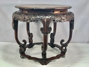 Chinese Qing Dynasty Huanghuali Or Hongmu Incense Stand - Picture 1 of 17