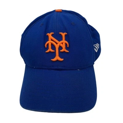 Gorra de los Mets de Nueva York azul/naranja letras MLB Foto 1 de 4