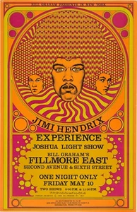 Home Wall Art Print - Vintage Concert Gig Poster - JIMI HENDRIX - A4,A3,A2,A1 - Picture 1 of 1