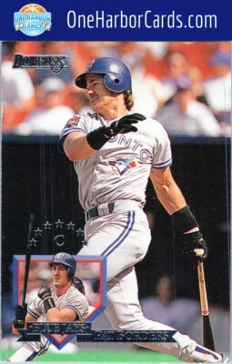 1995 Donruss Toronto Blue Jays Baseball Card #499 Pat Borders - Image 1 of 2