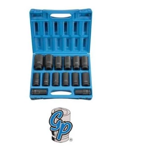 Grey Pneumatic GY8038D 3/4 Drive 14 Pieces Deep Impact Socket Set - Picture 1 of 1