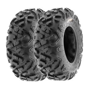 【2】SunF 145/70-6 ATV UTV Tires 145/70x6 Tubeless 6 Ply for 6 Rims - A051 - Picture 1 of 9