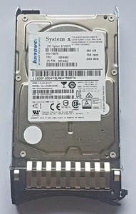 300 GB SAS Lenovo System X 81Y9670 AL13SXB300N 15K RPM 2.5" Hard Drive + Caddy - Picture 1 of 1
