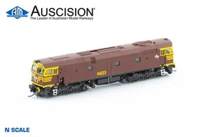Auscision (N442-4) 44223 Indian Red - White L7 & No Yellow Stripe - N Scale - Picture 1 of 2
