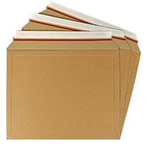 500 BUSTE IN CARTONE RIGIDO DVD LIL NUOVE E ROBUSTE 235x180mm (TAGLIA JL1) - Foto 1 di 3