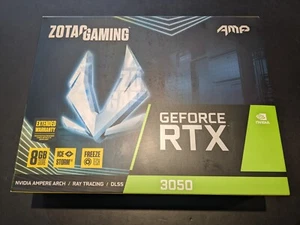 *Box Only* “Zotac, Geforce RTX 3050” box with internal packaging - Picture 1 of 3