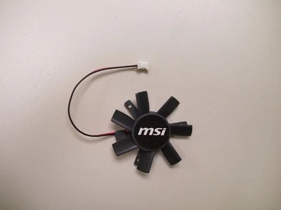 Cooler Fan For MSI GT440 N440GT Blizzard V5 GT430 Knife PLD05010S12L 45mm - Image 1 of 3