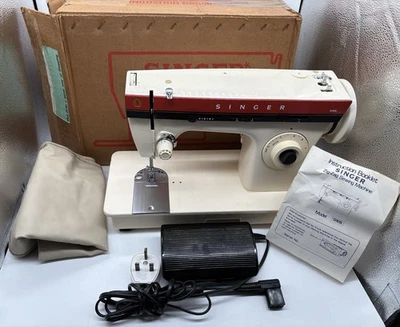 NICE RARE RETRO SINGER G105 SEMI INDUSTRIAL HEAVY DUTY SEWING MACHINE - Read - Image 1 of 4