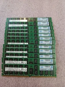 Lot 12x 16GB (192GB) SK Hynix HMA42GR7AFR4N-TF PC4-17000 RDIMM Server RAM - Bild 1 von 2