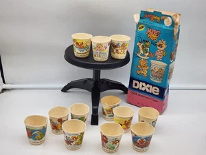 Vintage Muppet Babies Dixie 3 oz. Tazas de baño (caja abierta) 1985 la mayoría allí - Imagen 1 de 10