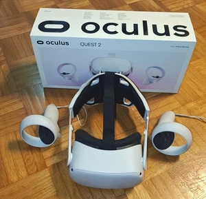 VR Brille Oculus Quest 2 – 256GB mit Elite Strap - Bild 1 von 3