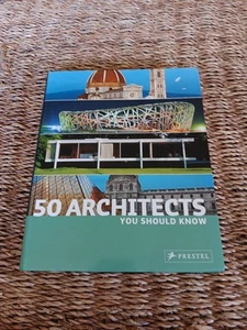 50 ARCHITECS YOU SHOULD KNOW BOOK - Picture 1 of 5