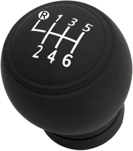 Copri Pomello Auto Leva del Cambio Tondo 6 Marce  Universale in Silicone - Picture 1 of 6