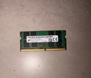 16GB Micron 2Rx8 DDR4 Laptop Arbeitsspeicher Ram PC4-2666V SODIMM MTA16ATF2G64HZ - 2G6E1 - Bild 1 von 3