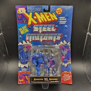 1994 Toy Biz X-Men Steel Mutants Archangel vs. Apocalypse NIB - Picture 1 of 4