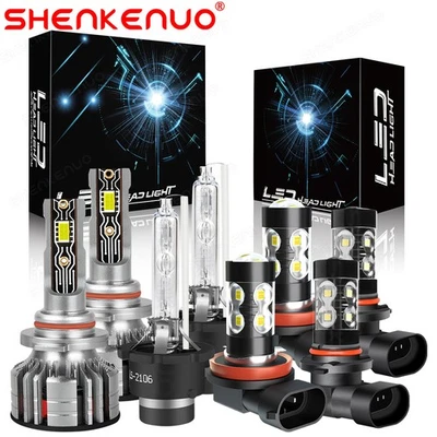 Faros antiniebla LED HID delanteros para Acura RDX 2008-2015 8X Hi/Lo+DRL Foto 1 de 4