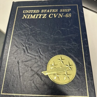 United States Ship Nimitz CVN-68 1979-1980 Cruise Year Book Foto 1 de 4