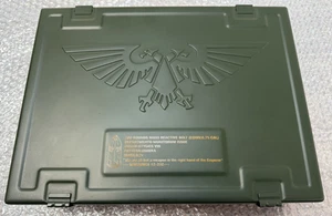 Warhammer Ammunition Case Metal Storage Crate with Foam Incerts - Foto 1 di 6